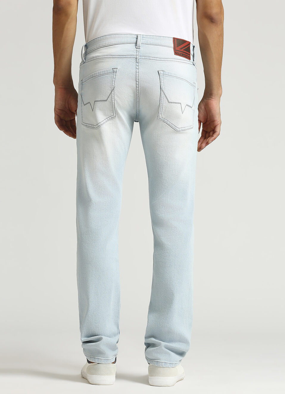 Vapour Light Blue Mid Rise Slim Fit Jeans, , large image number 3