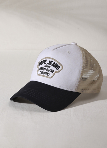 Blue Embroidered Sports Cap