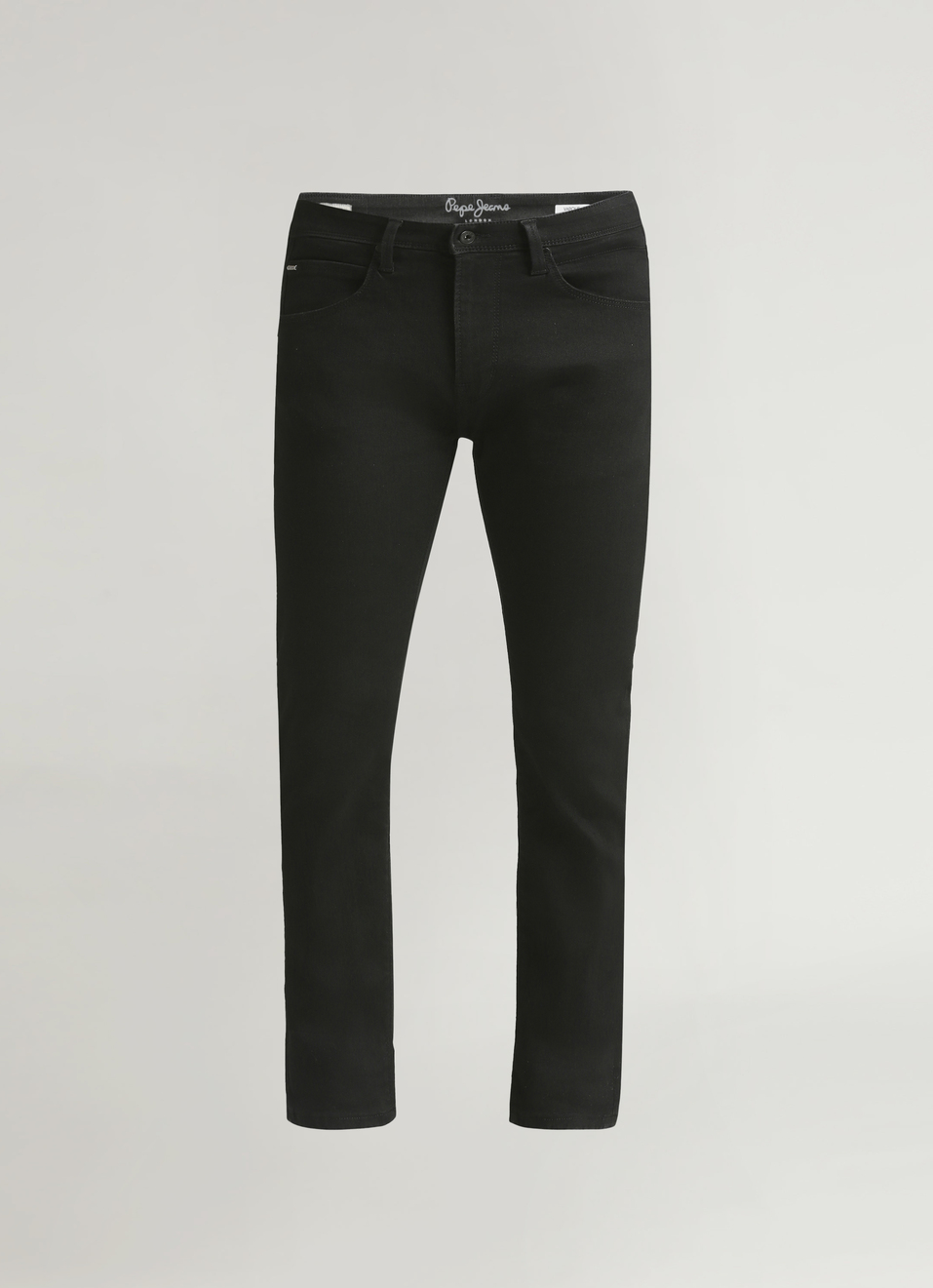 Vapour Black Mid Waist Powerflex Jeans, , large image number 6