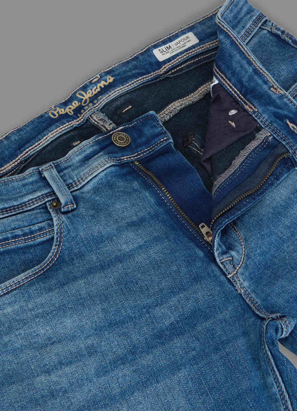 Men Blue Light Used Slim Fit Mid Rise Stretchable Jeans, , large image number 6