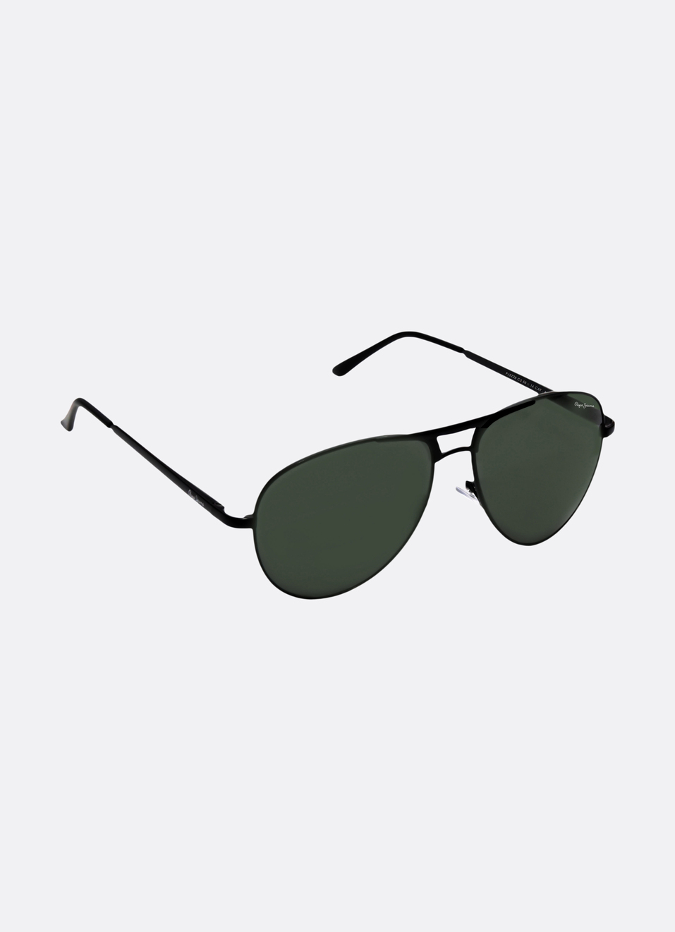 Black Uv-protected Aviator Sunglasses, , large image number 1