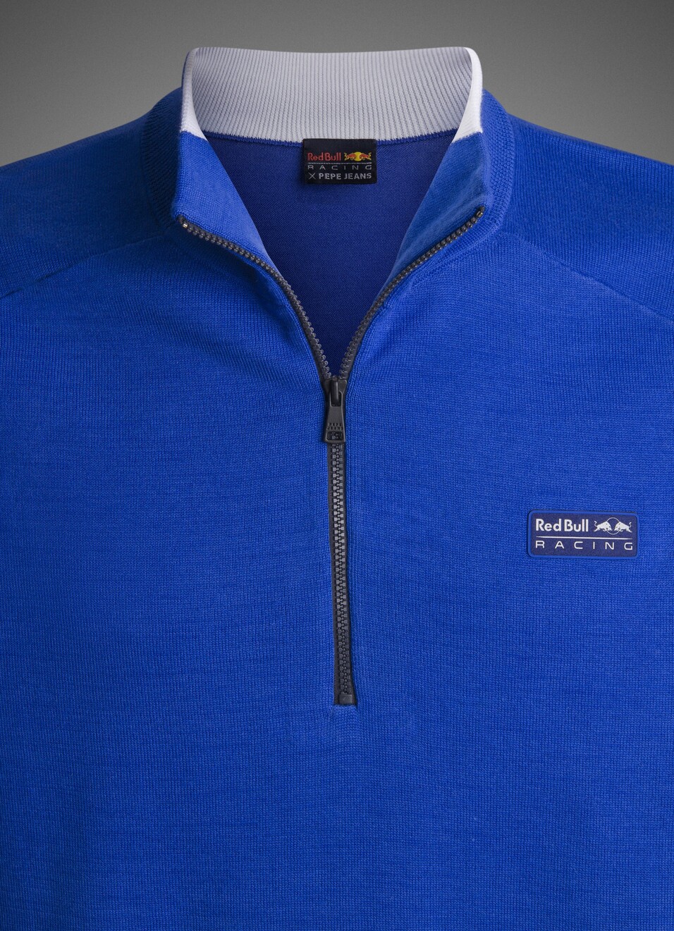 Red Bull Racing X Pepe Jeans Cotton Knit Half Zip, , large image number 2
