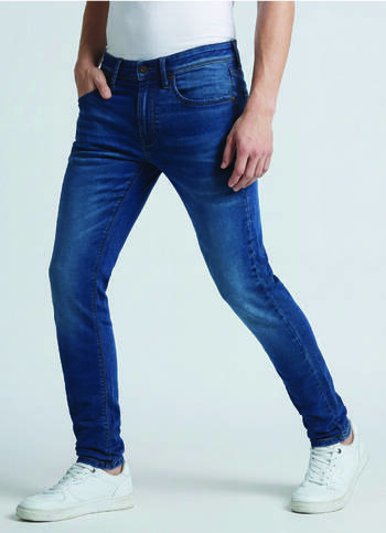 Chinox Blue Mid Waist Gymindigo Jeans