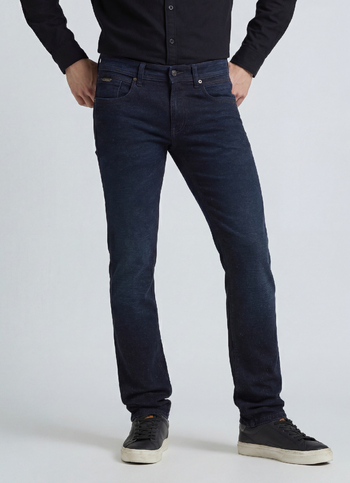 Vapour Blue Mid Rise Slim Jeans