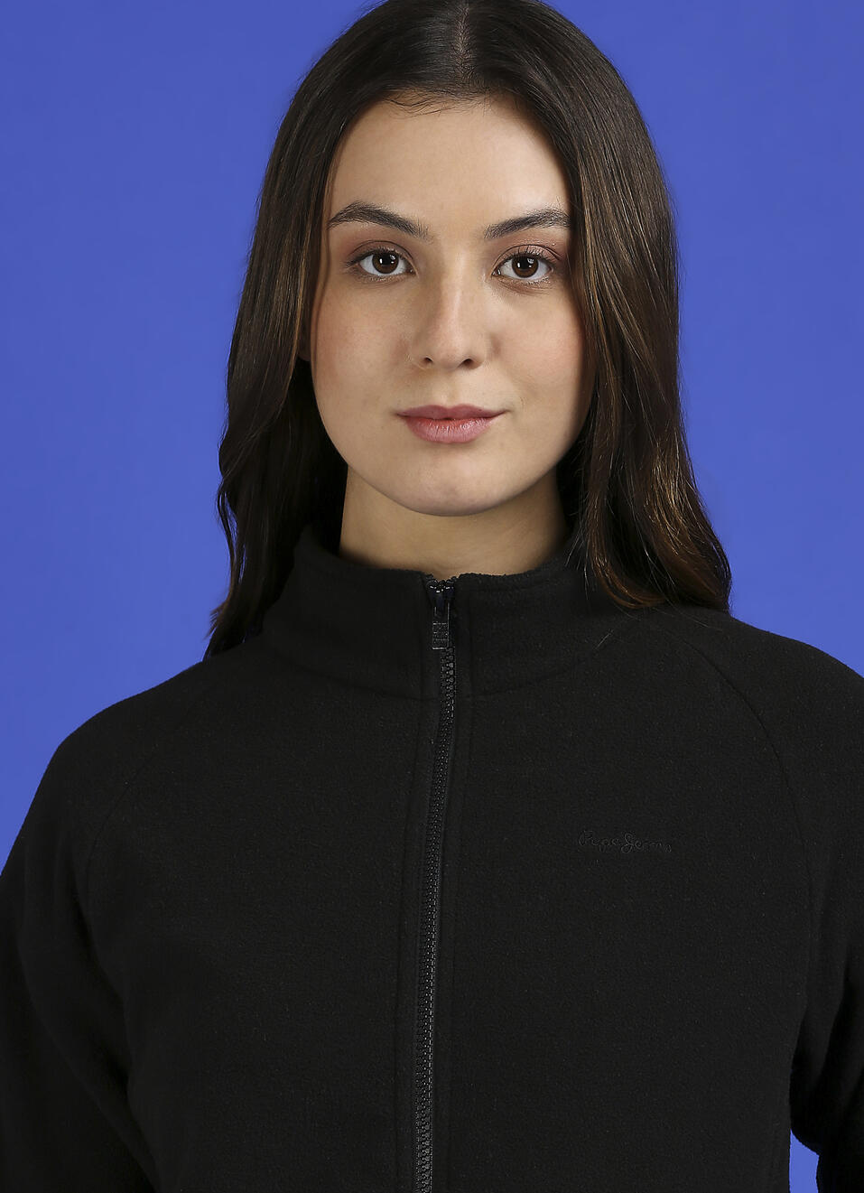 Ecru High Neck Full Sleeve Jacket, , large image number 4