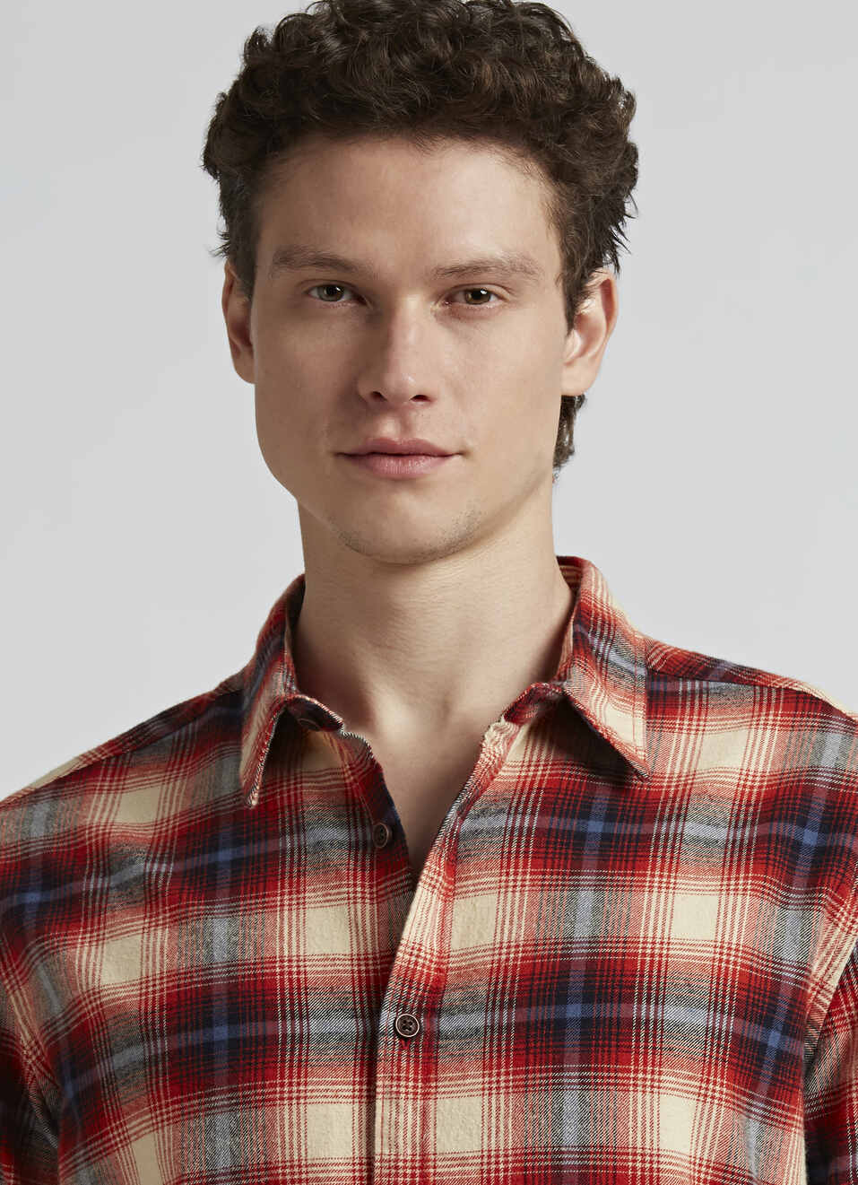 Red Checks Full Sleeve Shirt, , large image number 4