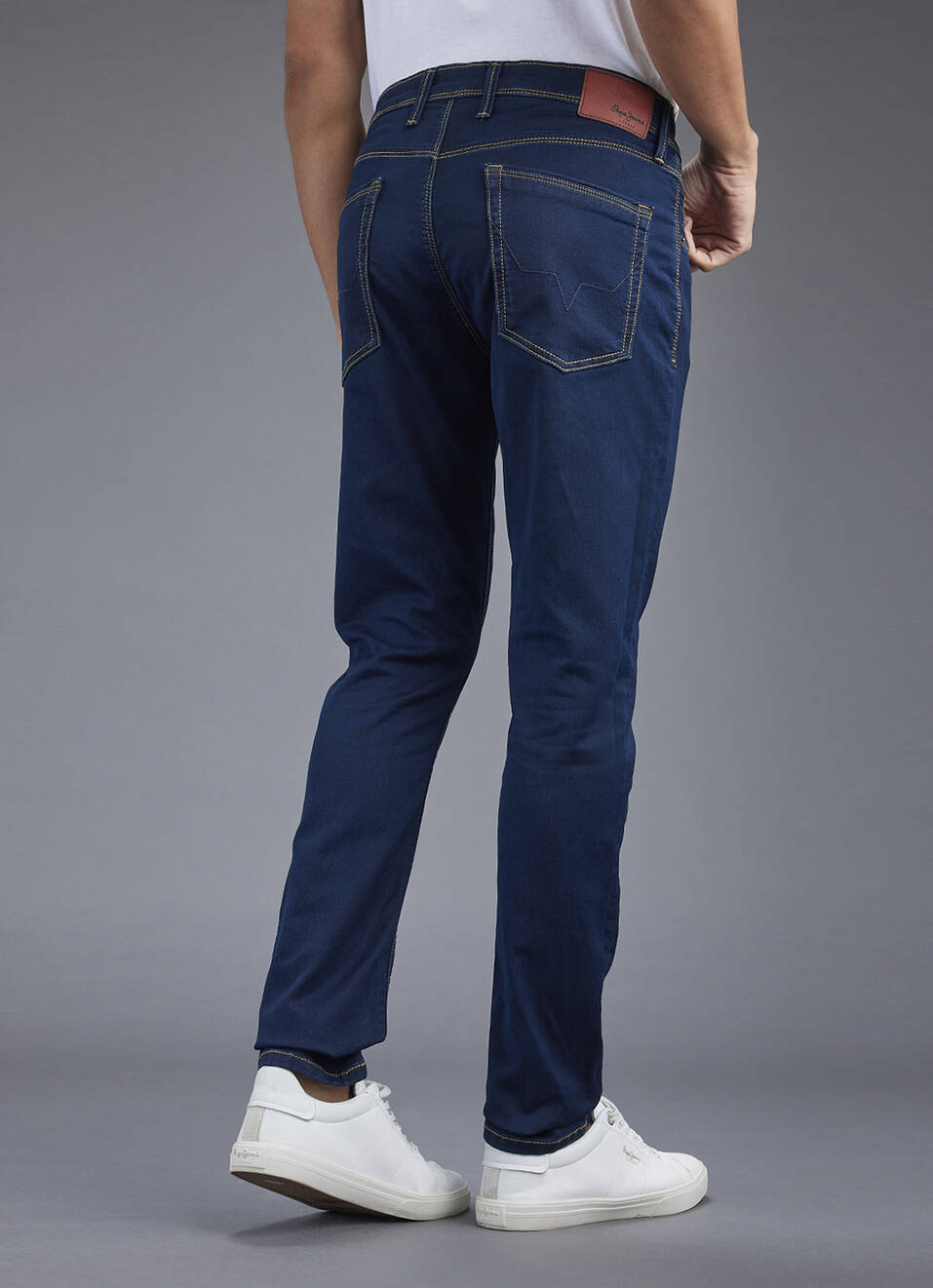 Men Green Slim Fit Mid Rise Stretchable Jeans, , large image number 3