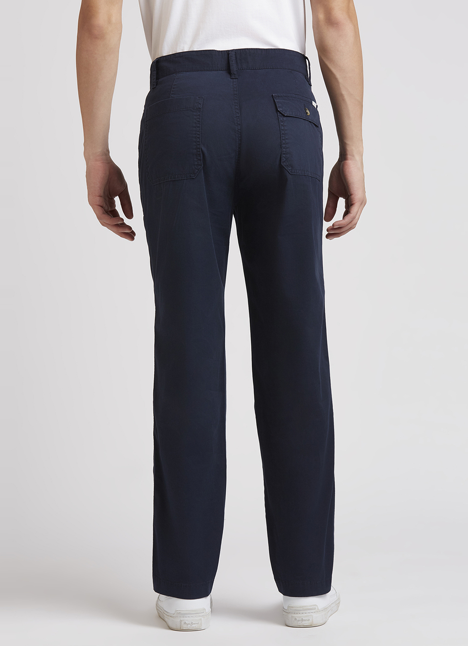 Navy Stretch Cargos, , large image number 3
