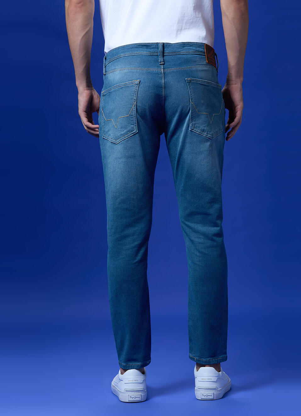 Oliver Blue Mid Rise Skinny Jeans, , large image number 3