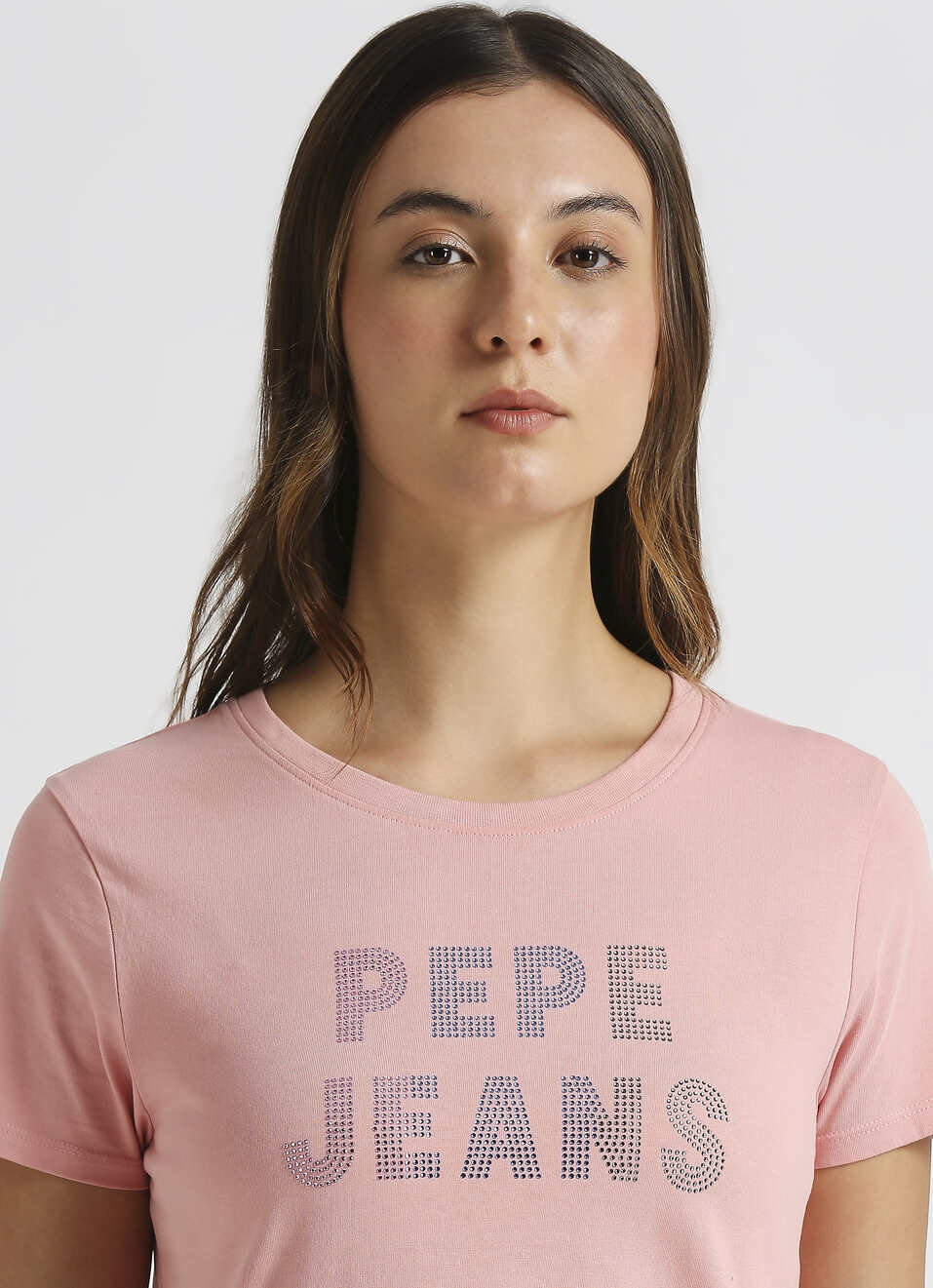 Pink Embellished Short Sleeve T-shirt, , large image number 4