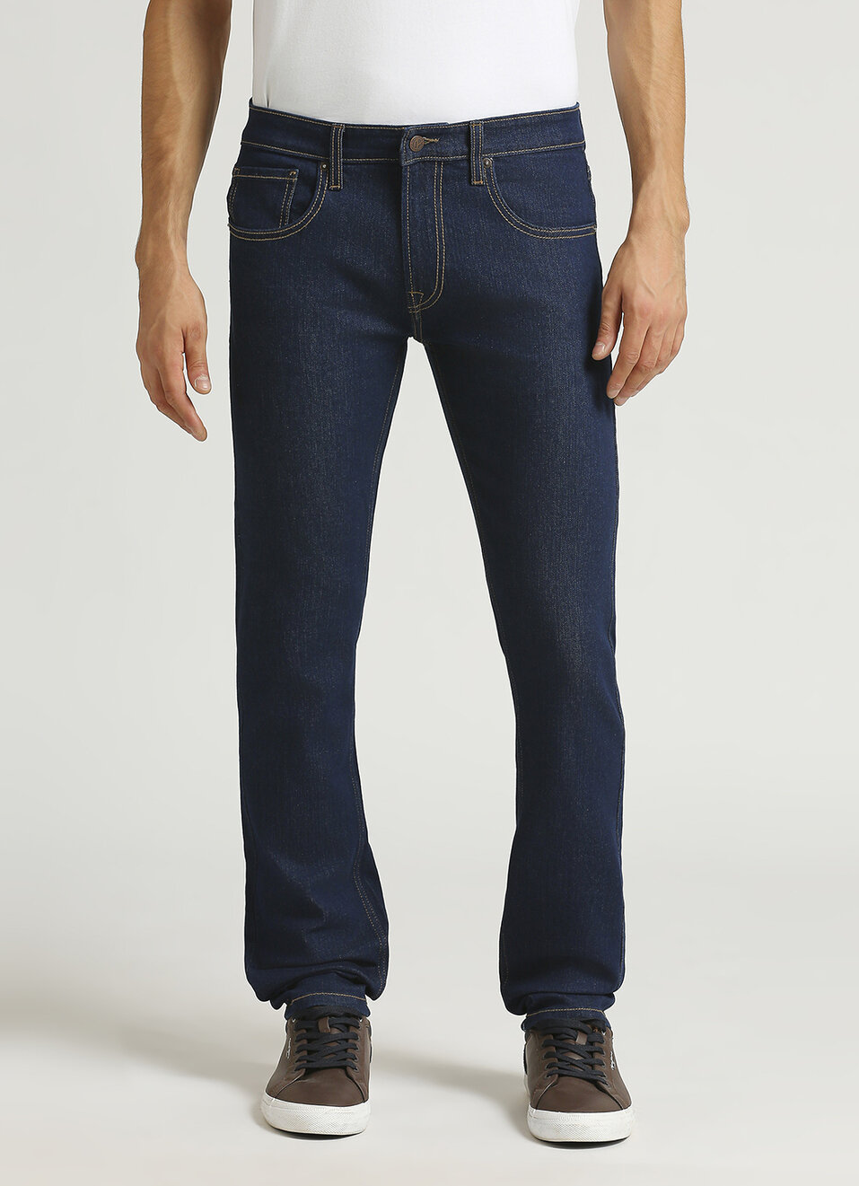 Vapour Raw Mid Rise Slim Fit Jeans, , large image number 2