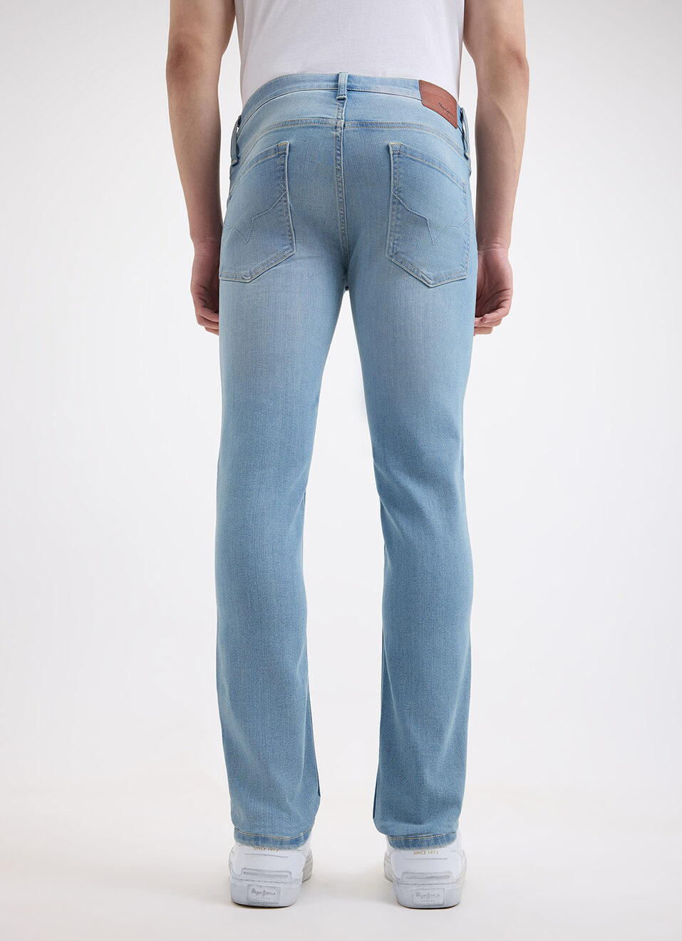 Men Blue Skinny Fit Low Rise Jeans , , large image number 3