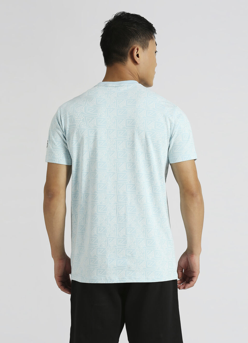 Pale Typographic Over Print Short Sleeve T-shirt, , large image number 2