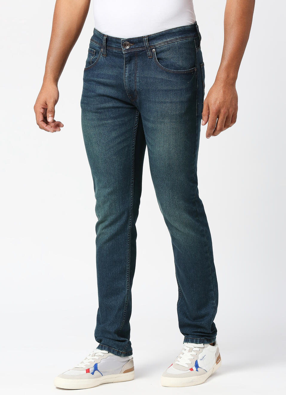 Tapered Vapour Low Waist Slim Fit Tapered Leg, , large image number 2