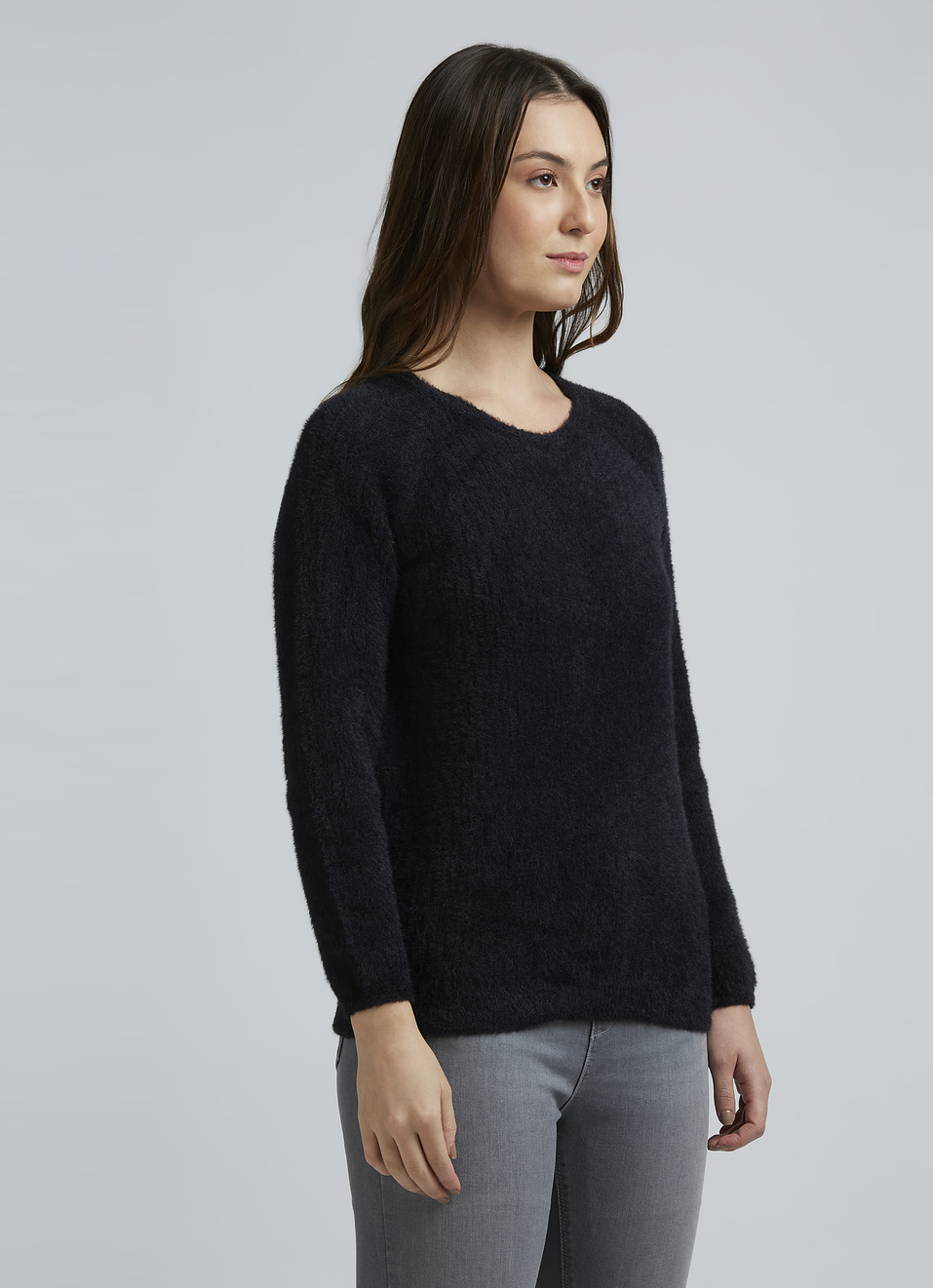 Black Full Sleeve Sweater, , large image number 3