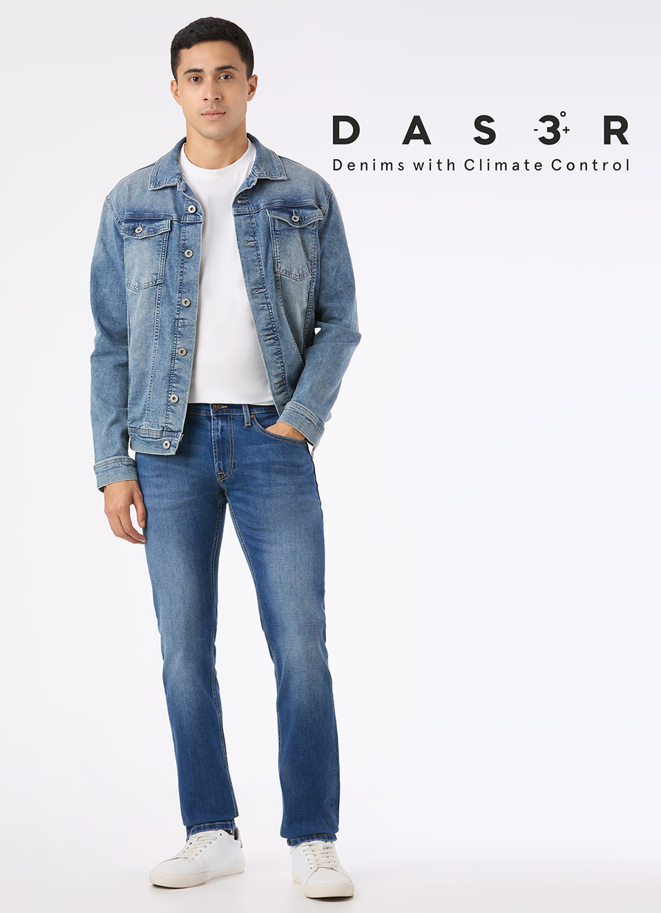 Men Blue Mid Rise Slim Fit Stretchable Jeans, , large image number 1