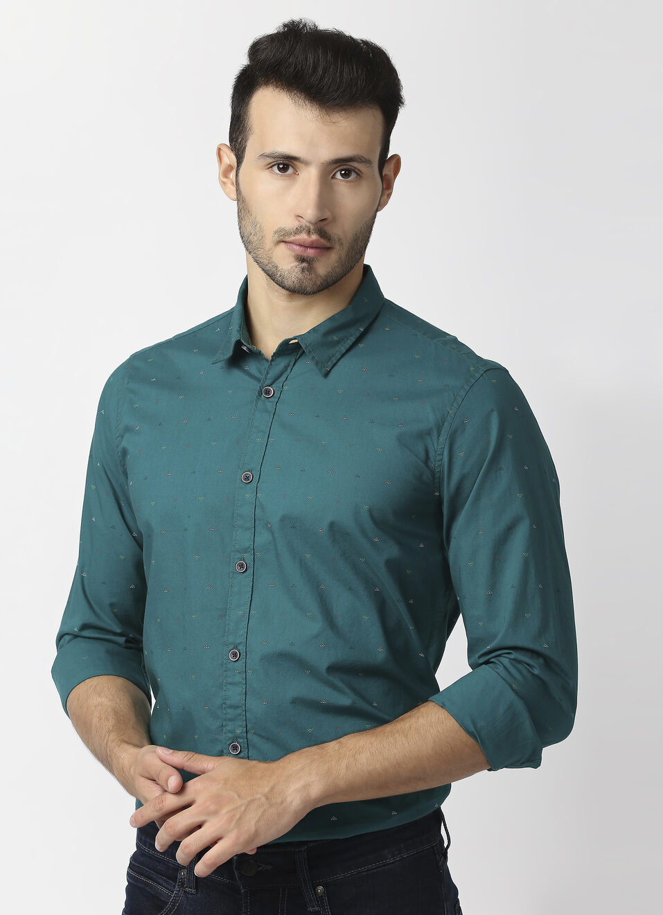 Alvaro Minimal Printed Shirt, , large image number 0