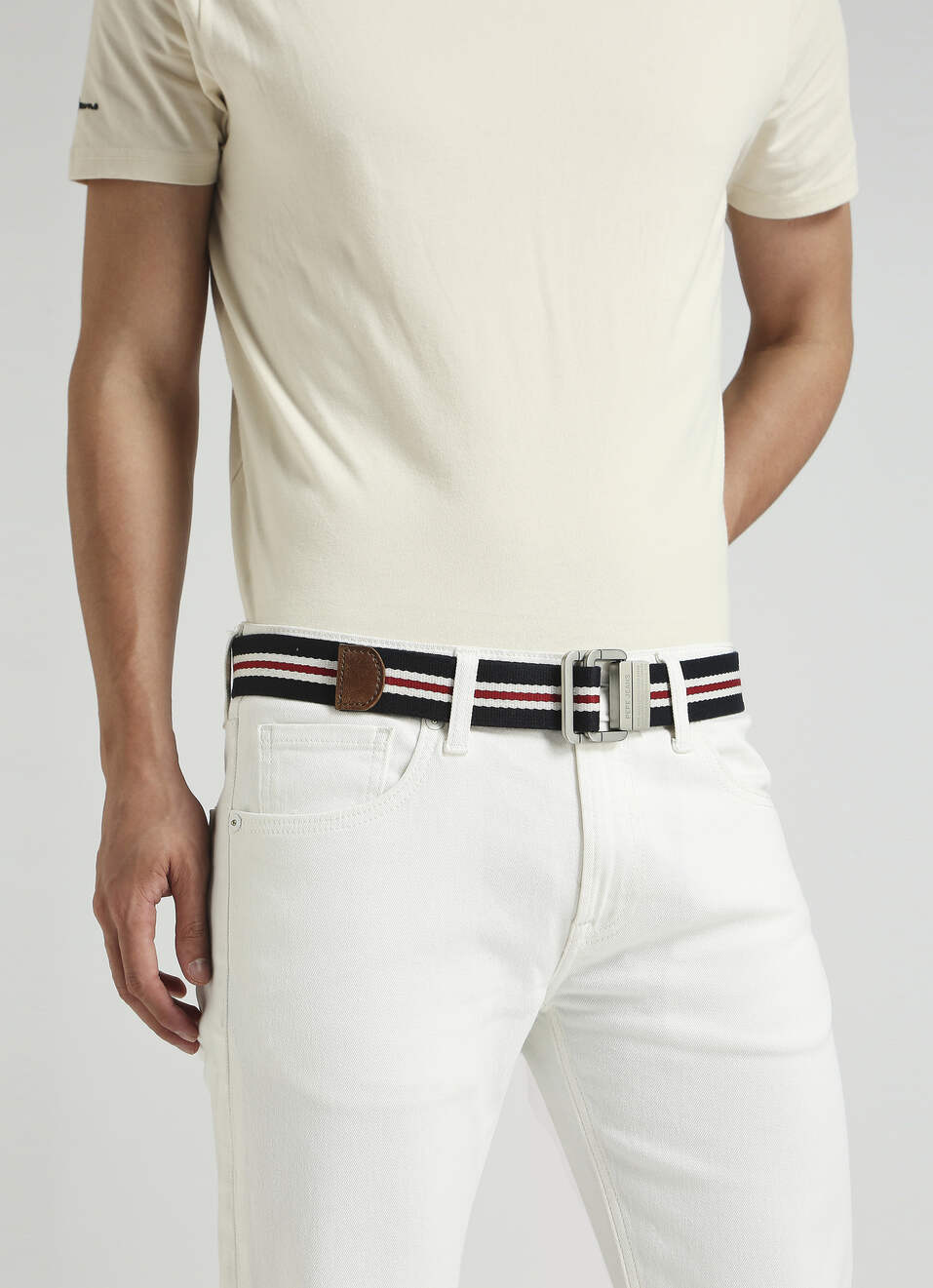 Blue Canvas Belt, , large image number 5