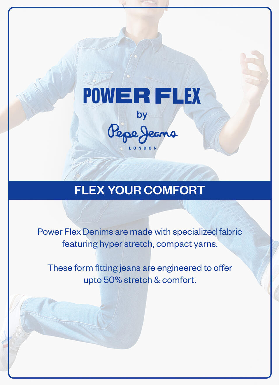 Women Light Blue Mid Rise Skinny Fit Powerflex Jeans, , large image number 5