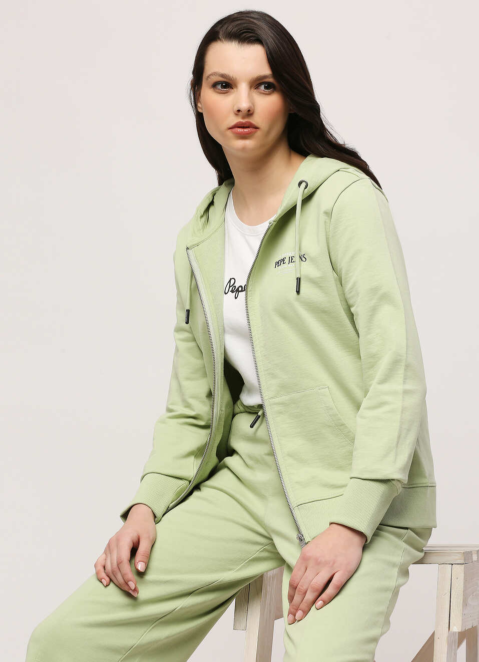 Graphic Print Full Sleeve Hooded Sweatshirt, , large image number 0