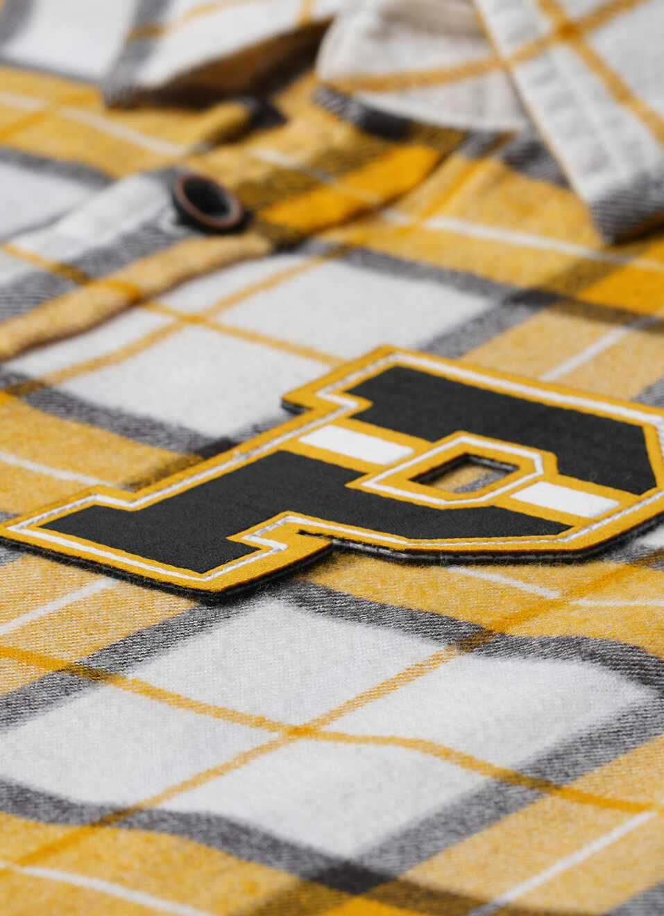 Boys Yellow Checks Long Sleeve Shirt, , large image number 3