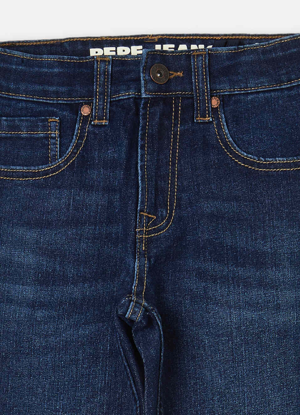 Boys Blue Mid Rise Bootcut Jeans, , large image number 2