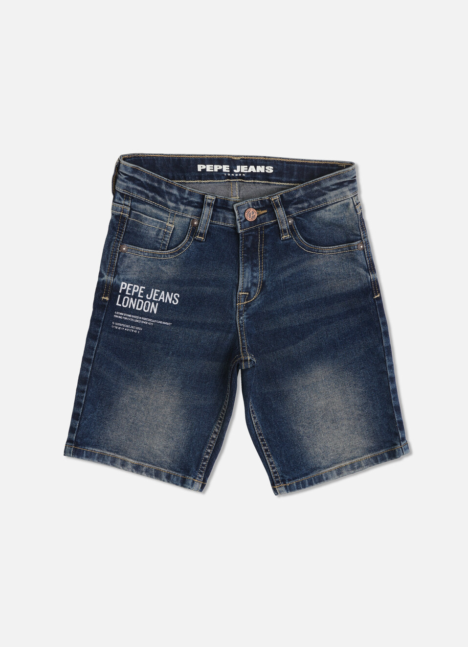 Cashed slim fit shorts, , large image number 1