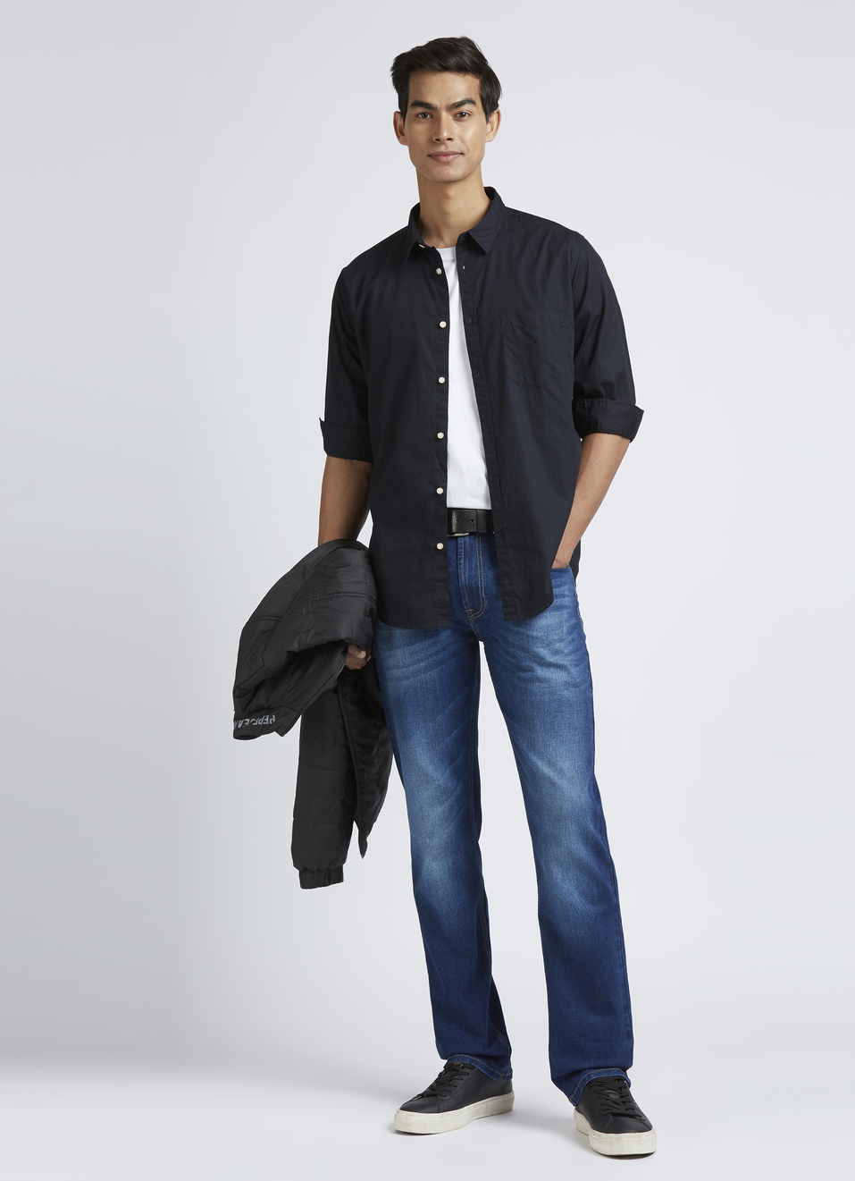 Black Full Sleeve Shirt, , large image number 5