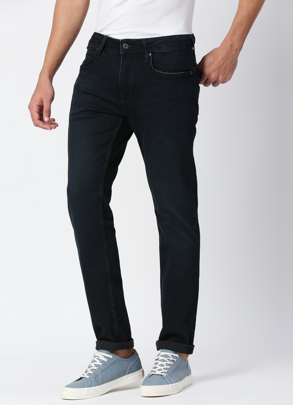 Hatch Regular Slim Fit Regular Waist Jeans, , large image number 3