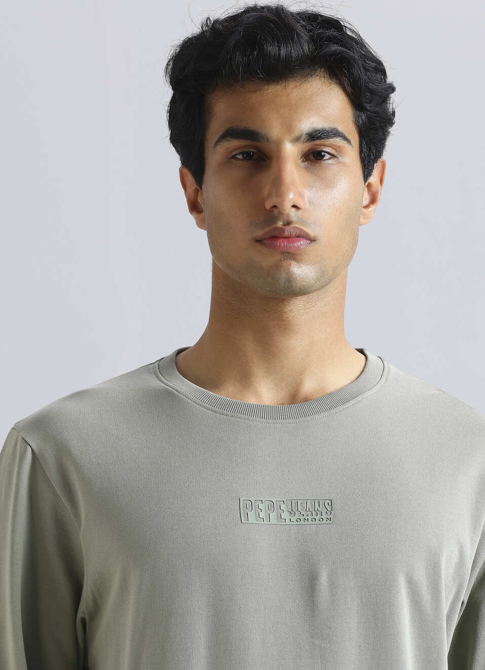 Green Crew Neck Full Sleeve Sweatshirt, , large image number 4