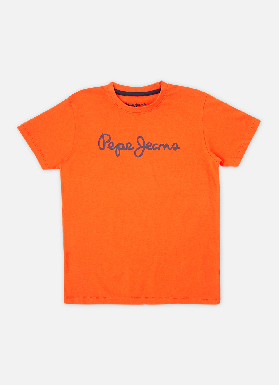 Boys Orange Short Sleeve T-shirt, , large image number 0