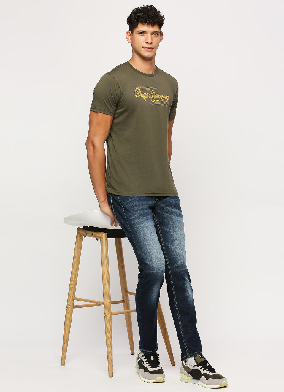 Green Graphic Print Short Sleeve T-shirt, , large image number 0