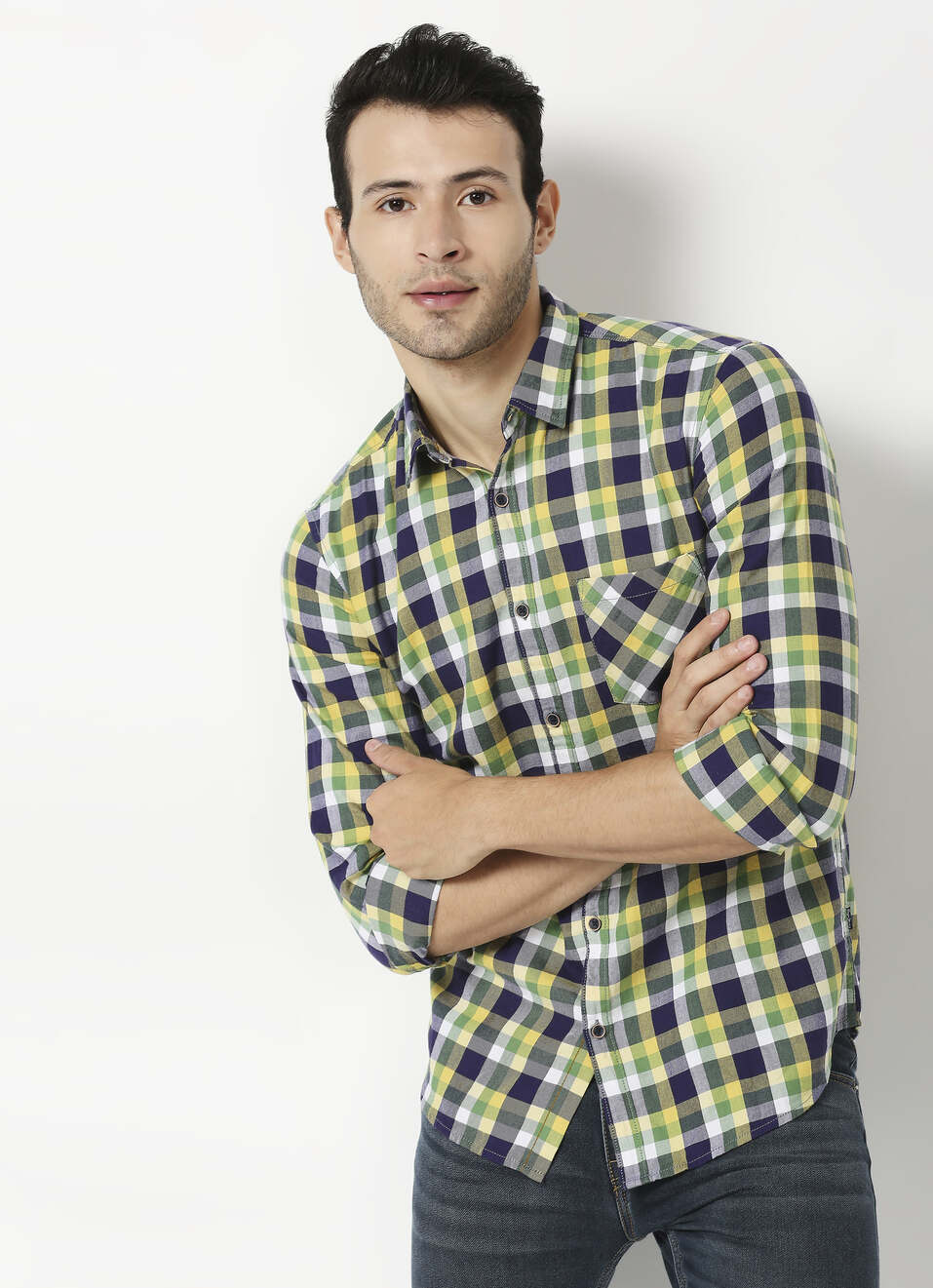 Walter Twill Checks Shirt, , large image number 0