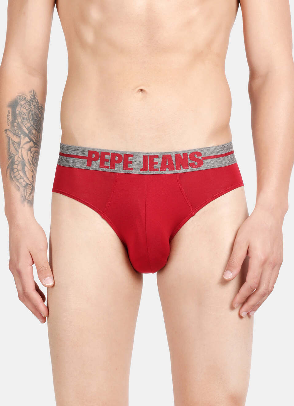 Salsa Red Solid Briefs, , large image number 1