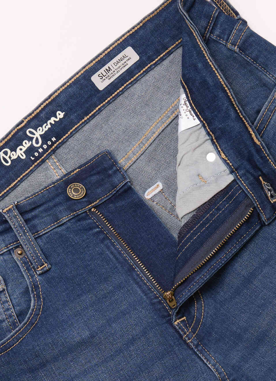 Men Blue Tapered Fit Low Rise Stretchable Jeans, , large image number 6