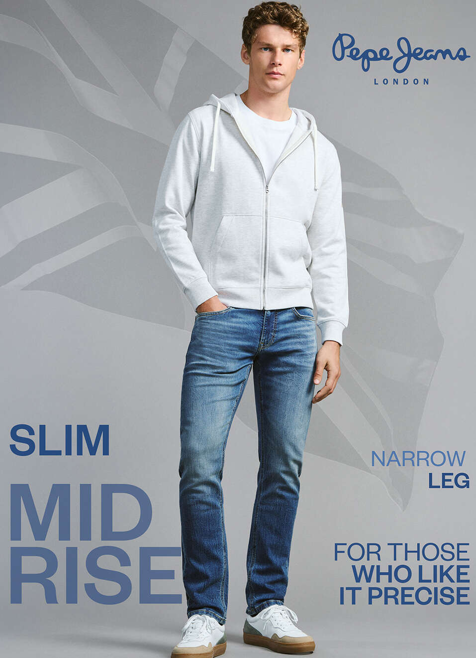 Vapour Slim Fit Mid Waist Jeans, , large image number 7