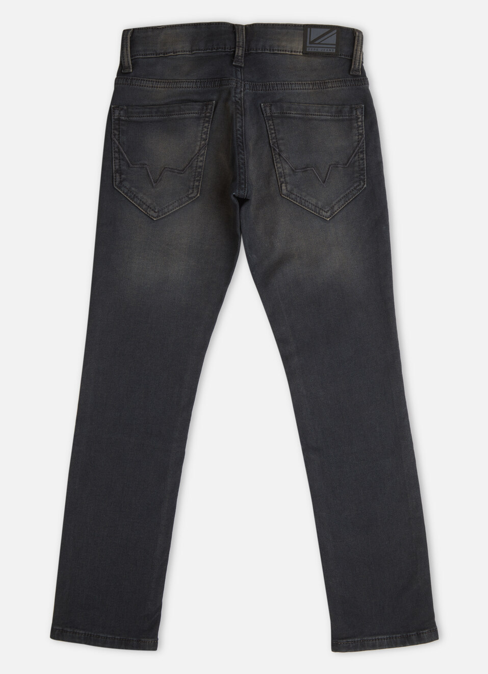 Boys Cash Grey Mid Rise Slim Fit Jeans, , large image number 1