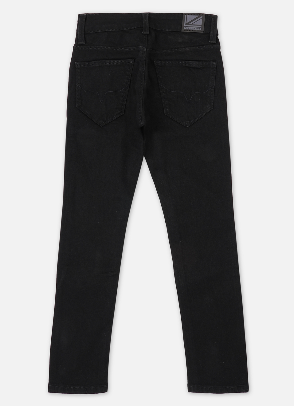 Boys  Black Mid Waist Slim Powerflex Jeans, , large image number 1