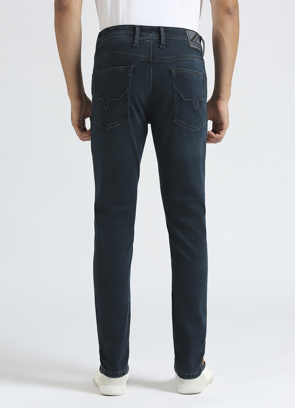 Chinox Blue Mid Waist Gymindigo Jeans, , large image number 3
