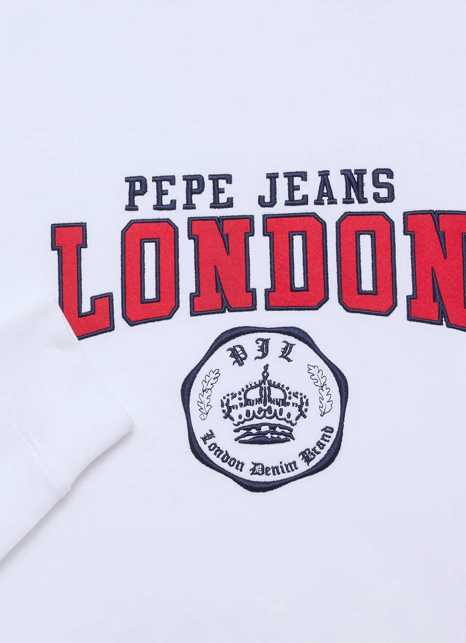 Men White Printed Slim Fit Long Sleeve T-shirt, , large image number 7