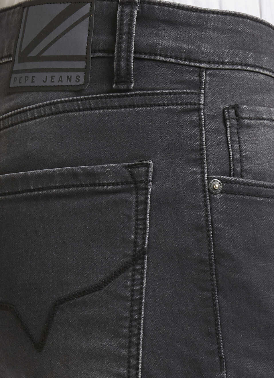 Chinox Grey Mid Rise Ankle-length Gymindigo Jeans, , large image number 4