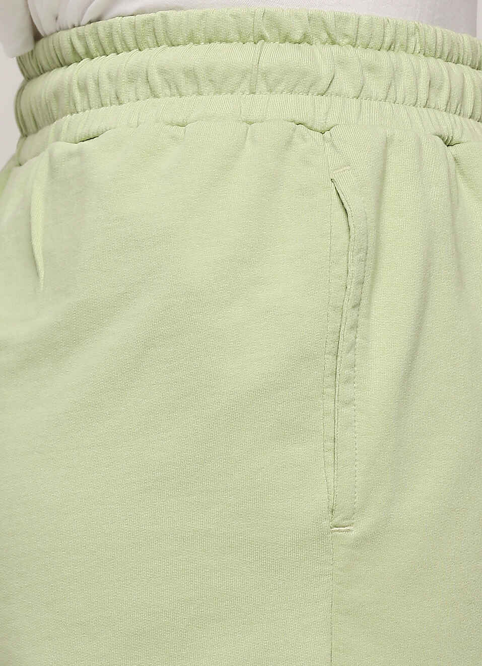 Green Wide Leg Sweatpants, , large image number 4