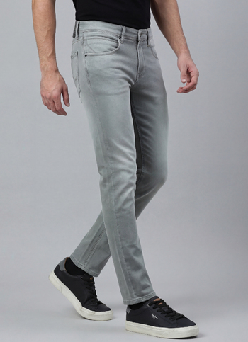 Chinox Grey Mid Waist Gymindigo Jeans