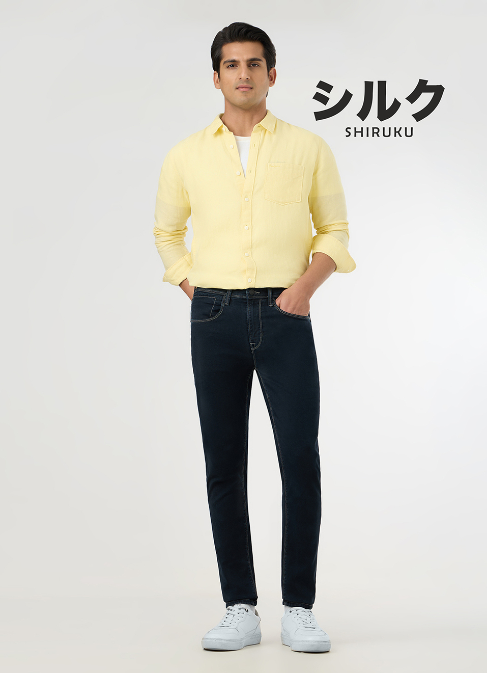 Men Black Mid Rise Slim Fit Stretchable Jeans, , large image number 1