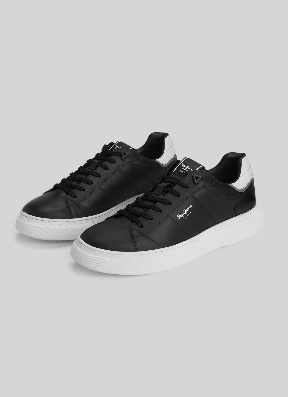 Eaton Basic Black Lightweight Eva Outsole  Sneakers, , large image number 2