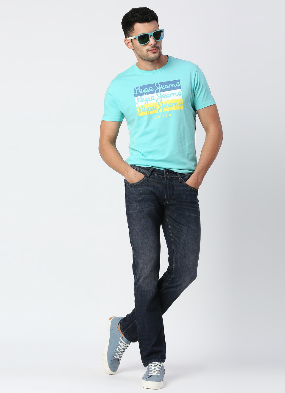 Vapour Slim Fit Mid Waist Jeans, , large image number 0