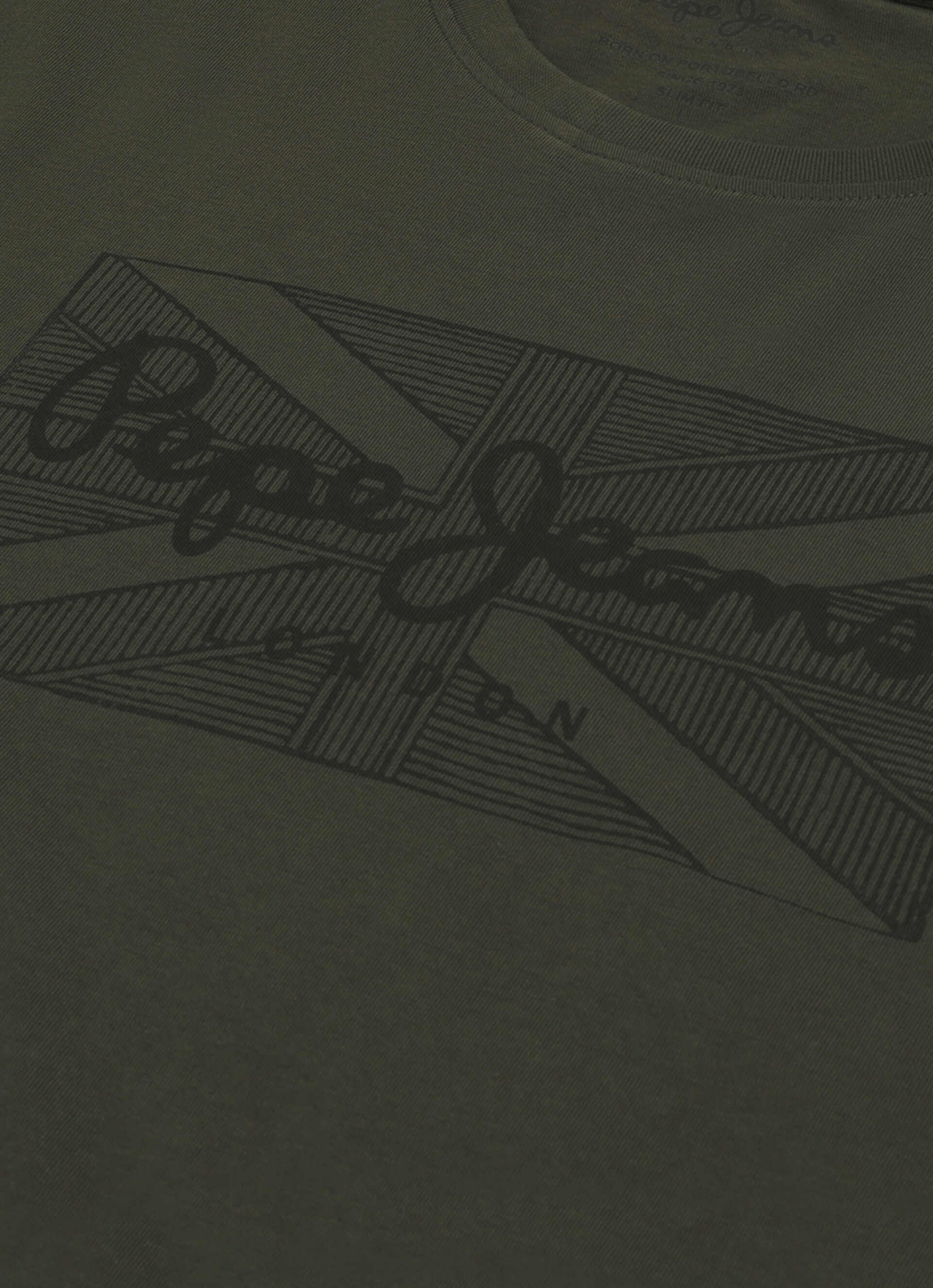 Men Green Slim Fit Graphic T-shirt, , large image number 9