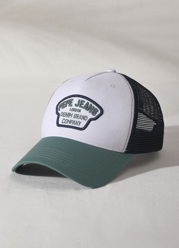 Green Embroidered Sports Cap