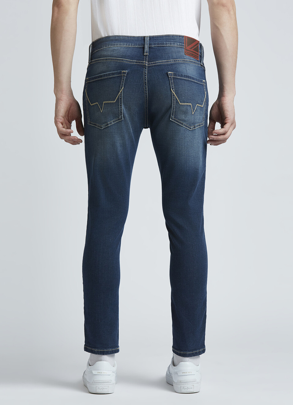 Oliver Blue Mid Waist Ankle Jeans, , large image number 3