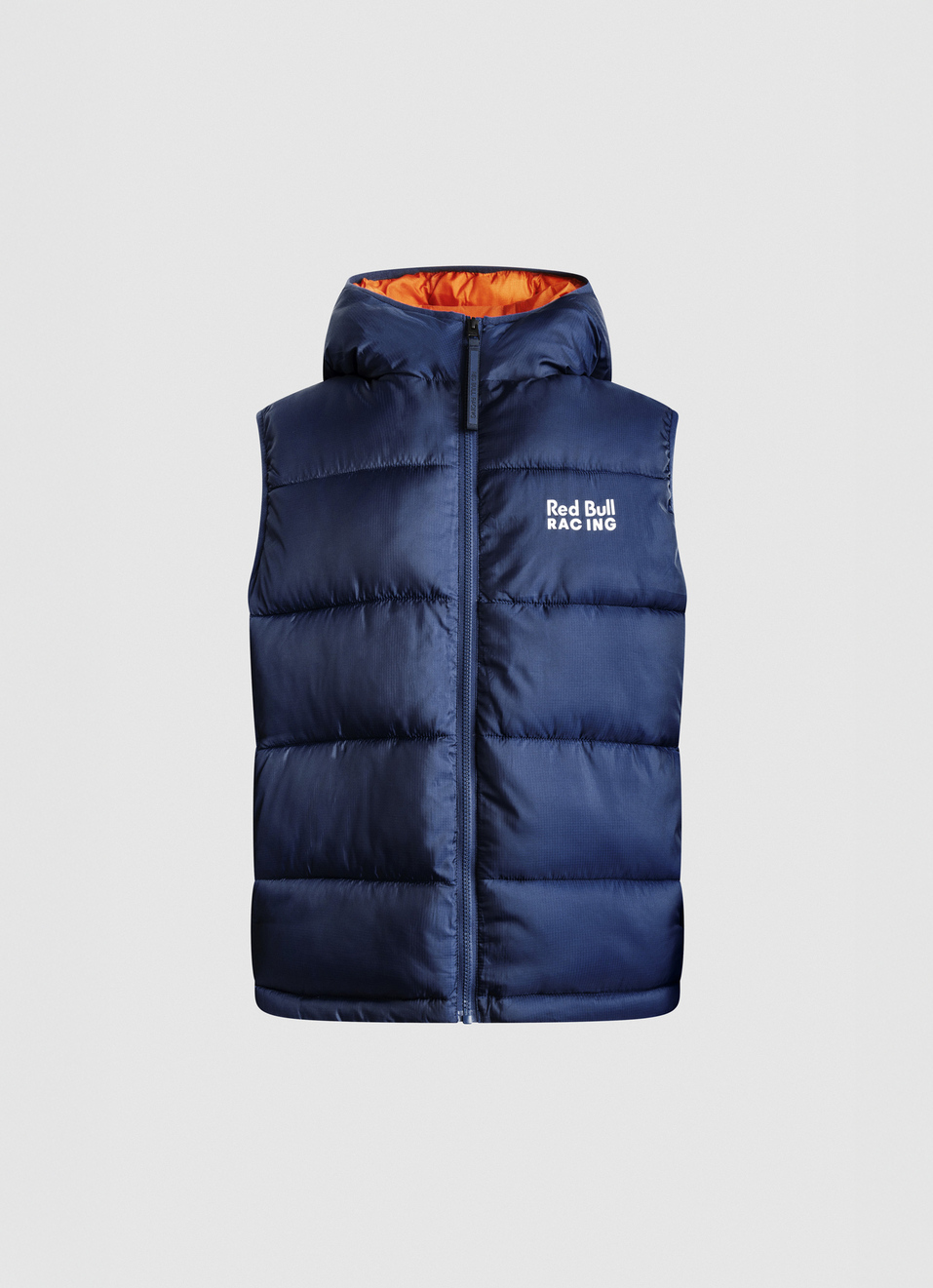 Red Bull Racing X Pepe Jeans Blue Printed Logo Hooded Gilet, , large image number 5